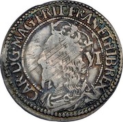 UK 6 Shillings ND KM# 79 Scotland CAR D G MAG BRIT FRAN ET HIB REX coin obverse UK 6 Shillings ND KM# 79 Scotland CAR D G MAG BRIT FRAN ET HIB REX coin obverse