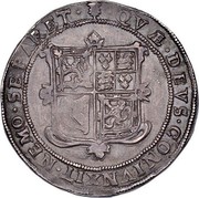 UK 60 Shillings Charles I ND KM# 47 QVÆ DEVS CONIVNXIT NEMO SEPARET coin reverse UK 60 Shillings Charles I ND KM# 47 QVÆ DEVS CONIVNXIT NEMO SEPARET coin reverse