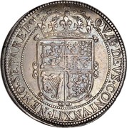 UK 60 Shillings Charles I ND KM# 92 QVÆ DEVS CONIVNXIT NEMO SEPARET coin reverse UK 60 Shillings Charles I ND KM# 92 QVÆ DEVS CONIVNXIT NEMO SEPARET coin reverse