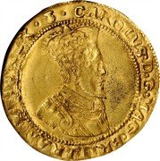 UK Double Crown Charles I ND KM# 53 coin obverse UK Double Crown Charles I ND KM# 53 coin obverse