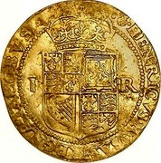 UK Double Crown James I ND KM# 26 HENRICVS ROSAS REGNA IACOBVS coin reverse UK Double Crown James I ND KM# 26 HENRICVS ROSAS REGNA IACOBVS coin reverse