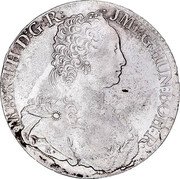 Belgium Ducaton Maria Theresia 1749 R KM# 8 MAR TH D G R JMP G HUN BOH R coin obverse Belgium Ducaton Maria Theresia 1749 R KM# 8 MAR TH D G R JMP G HUN BOH R coin obverse