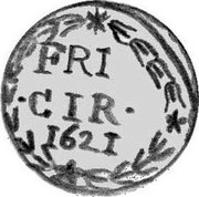 Belgium Duit 1621 KM# 22 Country Standart Coinage FRI CIR 1621 coin reverse Belgium Duit 1621 KM# 22 Country Standart Coinage FRI CIR 1621 coin reverse