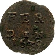 Belgium Duit KM# 52 Country Standart Coinage coin obverse Belgium Duit KM# 52 Country Standart Coinage coin obverse