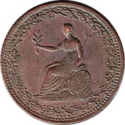 Canada Half Penny (Britannia and Eagle)  coin obverse Canada Half Penny (Britannia and Eagle)  coin obverse