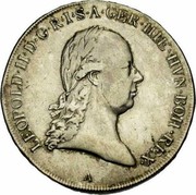 Belgium Kronenthaler 1790 A KM# 42 Standart Coinage LEOPOLD II D G R I S A GER HIE HVN BOH REX coin obverse Belgium Kronenthaler 1790 A KM# 42 Standart Coinage LEOPOLD II D G R I S A GER HIE HVN BOH REX coin obverse