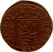 Belgium Liard Ferdinand. Reckheim 1657 KM# 80 DEVS PROTECTOR NO 16 57 coin reverse Belgium Liard Ferdinand. Reckheim 1657 KM# 80 DEVS PROTECTOR NO 16 57 coin reverse