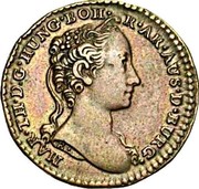 Belgium Liard 1 Liard Maria Theresia 1744 (h) KM# 1 MAR TH D G HUNG BOH R AR AUS D BURG coin obverse Belgium Liard 1 Liard Maria Theresia 1744 (h) KM# 1 MAR TH D G HUNG BOH R AR AUS D BURG coin obverse