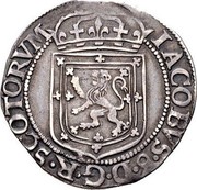 UK Merk James VI 1601 KM# 16 IACOBVS D G R SCOTORVM coin obverse UK Merk James VI 1601 KM# 16 IACOBVS D G R SCOTORVM coin obverse