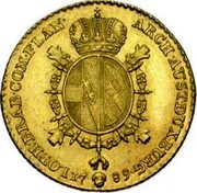 Belgium Souverain D'or Joseph II 1789 (b) KM# 33 ARCH AUST DUX BURG LOTH BRAB COM FLAN 1789 coin reverse Belgium Souverain D'or Joseph II 1789 (b) KM# 33 ARCH AUST DUX BURG LOTH BRAB COM FLAN 1789 coin reverse