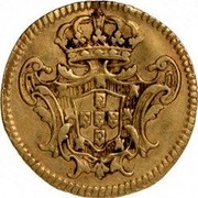 Portugal 1/2 Escudo (800 Reis) ½ Escudos 800 Reis 1729 KM# 218.6 coin reverse Portugal 1/2 Escudo (800 Reis) ½ Escudos 800 Reis 1729 KM# 218.6 coin reverse