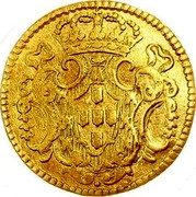 Portugal 1/2 Escudo (800 Reis) 1730 KM# 218.7 Kingdom Milled coinage coin reverse Portugal 1/2 Escudo (800 Reis) 1730 KM# 218.7 Kingdom Milled coinage coin reverse