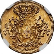 Portugal 1/2 Escudo (800 Reis) 1805 KM# 337 Kingdom Milled coinage coin reverse Portugal 1/2 Escudo (800 Reis) 1805 KM# 337 Kingdom Milled coinage coin reverse