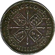 UK 1 Guinea James VIII 1716 Minted in 1828 by Matthew Young X# PT4a SCO AN FRA ET HIB REX 17 16 coin reverse UK 1 Guinea James VIII 1716 Minted in 1828 by Matthew Young X# PT4a SCO AN FRA ET HIB REX 17 16 coin reverse