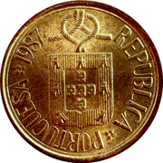 Portugal 10 Escudos Rural World 1987 KM# 638 REPUBLICA PORTUGUESA 1987 coin obverse Portugal 10 Escudos Rural World 1987 KM# 638 REPUBLICA PORTUGUESA 1987 coin obverse