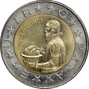Portugal 100 Escudos 1991 KM# 645.1 Republic PEDRO NUNES E U R O P A INCM JOSÉ CANDIDO coin reverse Portugal 100 Escudos 1991 KM# 645.1 Republic PEDRO NUNES E U R O P A INCM JOSÉ CANDIDO coin reverse