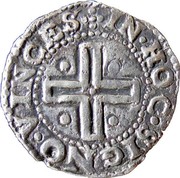Portugal 100 Reis Afonso VI ND KM# 75 IN . HOC . SIGNO . VINCES coin reverse Portugal 100 Reis Afonso VI ND KM# 75 IN . HOC . SIGNO . VINCES coin reverse