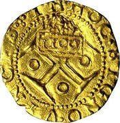 Portugal 1100 Reis Countermarked Coinage ND KM# 453.3 coin obverse