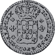 Portugal 120 Reis (6 Vintens) ND KM# 239.2 Kingdom Milled coinage IOSEPHUS I D G PORT ET ALG REX coin obverse Portugal 120 Reis (6 Vintens) ND KM# 239.2 Kingdom Milled coinage IOSEPHUS I D G PORT ET ALG REX coin obverse