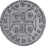 Portugal 120 Reis (6 Vintens) ND KM# 239.2 Kingdom Milled coinage IN HOC SIGNO VINCES coin reverse Portugal 120 Reis (6 Vintens) ND KM# 239.2 Kingdom Milled coinage IN HOC SIGNO VINCES coin reverse