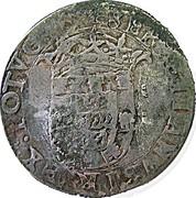 Portugal 120 Reis João IV Countermark issue ND KM# 429.2 coin obverse Portugal 120 Reis João IV Countermark issue ND KM# 429.2 coin obverse