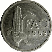 Portugal 2 $ 50 FAO - World Food Day 1983 KM# 617 FAO 1983 INCM coin reverse Portugal 2 $ 50 FAO - World Food Day 1983 KM# 617 FAO 1983 INCM coin reverse