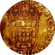 Portugal 2 Cruzados Alfonso VI 1660 KM# 80 ALPHONSVS VI D G PORTVG coin obverse Portugal 2 Cruzados Alfonso VI 1660 KM# 80 ALPHONSVS VI D G PORTVG coin obverse