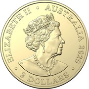 Australia 2 Dollars (Remembrance Day - Firefighters) ELIZABETH II AUSTRALIA 2020 2 DOLLARS JC coin obverse Australia 2 Dollars (Remembrance Day - Firefighters) ELIZABETH II AUSTRALIA 2020 2 DOLLARS JC coin obverse