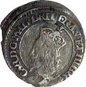 UK 2 Shillings Charles I ND (1642)  CAR D G MAG BRIT FRAN ET HIB R coin obverse UK 2 Shillings Charles I ND (1642)  CAR D G MAG BRIT FRAN ET HIB R coin obverse