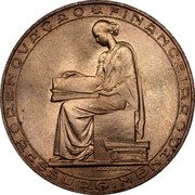 Portugal 20 Escudos 25th Anniversary of Financial Reform 1953 KM# 585 RENOVAÇAO FINANCEIRA JOÃO DA SILVA RESSURGIMENTO coin reverse Portugal 20 Escudos 25th Anniversary of Financial Reform 1953 KM# 585 RENOVAÇAO FINANCEIRA JOÃO DA SILVA RESSURGIMENTO coin reverse