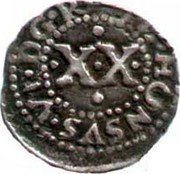 Portugal 20 Reis (Afonso VI) KM# 68 ALPHONSVS.VI.DG.R .X.X coin obverse Portugal 20 Reis (Afonso VI) KM# 68 ALPHONSVS.VI.DG.R .X.X coin obverse