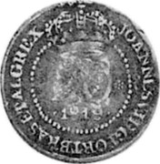 Portugal 20 Reis ND KM# 18.3 Portuguese Administration Countermarked coinage (1871 Decree) coin reverse Portugal 20 Reis ND KM# 18.3 Portuguese Administration Countermarked coinage (1871 Decree) coin reverse