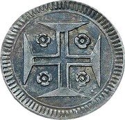 Portugal 20 Reis (Vinten) Joao V ND KM# 330 coin reverse Portugal 20 Reis (Vinten) Joao V ND KM# 330 coin reverse