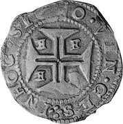 Portugal 200 Reis (1/2 Cruzado) Joao IV ND KM# 51 IN.HOC.SIGNO.VINCES coin reverse Portugal 200 Reis (1/2 Cruzado) Joao IV ND KM# 51 IN.HOC.SIGNO.VINCES coin reverse