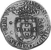 Portugal 200 Reis (1/2 Cruzado) Joao IV Porto ND KM# 50 IOANNES IIII D G REX PORTVGALIE 200 coin obverse Portugal 200 Reis (1/2 Cruzado) Joao IV Porto ND KM# 50 IOANNES IIII D G REX PORTVGALIE 200 coin obverse