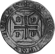 Portugal 200 Reis (1/2 Cruzado) Joao IV Porto ND KM# 50 IN HOC SIGNO VINCES PP PP coin reverse Portugal 200 Reis (1/2 Cruzado) Joao IV Porto ND KM# 50 IN HOC SIGNO VINCES PP PP coin reverse