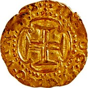 Portugal 2200 Reis Pedro Prince Regent 1668 KM# 88 IN HOC SIGNO VINCES coin reverse Portugal 2200 Reis Pedro Prince Regent 1668 KM# 88 IN HOC SIGNO VINCES coin reverse