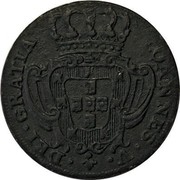 Portugal 3 Reis (III) 1732 KM# 215 Kingdom Milled coinage IOANNES V DEI GRATIA coin obverse Portugal 3 Reis (III) 1732 KM# 215 Kingdom Milled coinage IOANNES V DEI GRATIA coin obverse