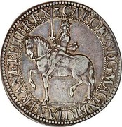 UK 30 Shillings Charles I (3rd Coinage, 2nd Issue) ND (1638-1639) KM# 88.2 CAROLVS · D : G · MAGN · BRITAN · FRAN · ET · HIB · REX · coin obverse UK 30 Shillings Charles I (3rd Coinage, 2nd Issue) ND (1638-1639) KM# 88.2 CAROLVS · D : G · MAGN · BRITAN · FRAN · ET · HIB · REX · coin obverse