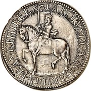 UK 30 Shillings Charles I (3rd Coinage, 5th Issue) ND (1641-1642) KM# 88.2a CAROLVS D G MAGN BRITAN FRAN ET HIB REX coin obverse UK 30 Shillings Charles I (3rd Coinage, 5th Issue) ND (1641-1642) KM# 88.2a CAROLVS D G MAGN BRITAN FRAN ET HIB REX coin obverse