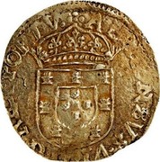 Portugal 4 Cruzados Afonso VI 1660 KM# 81 ALPHONSVS · VI · D · G · REX · PORTV coin obverse Portugal 4 Cruzados Afonso VI 1660 KM# 81 ALPHONSVS · VI · D · G · REX · PORTV coin obverse