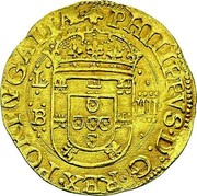 Portugal 4 Cruzados ND LB KM# 9.2 Kingdom Dump coinage PHILIPPVS D G REX PORTVGALIA coin obverse Portugal 4 Cruzados ND LB KM# 9.2 Kingdom Dump coinage PHILIPPVS D G REX PORTVGALIA coin obverse