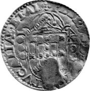 Portugal 4 Cruzados ND KM# 458.9 Kingdom Countermarked coinage Type VII coin reverse Portugal 4 Cruzados ND KM# 458.9 Kingdom Countermarked coinage Type VII coin reverse