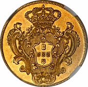 Portugal 4 Escudos (Peca) Maria I 1787 KM# 295 coin reverse Portugal 4 Escudos (Peca) Maria I 1787 KM# 295 coin reverse