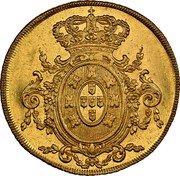 Portugal 4 Escudos (Peca) Joao VI 1808 KM# 336 coin reverse Portugal 4 Escudos (Peca) Joao VI 1808 KM# 336 coin reverse