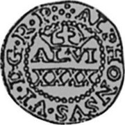 Portugal 40 Reis (2 Vintens) Afonso VI ND KM# 69 ALPHONSVS.VI.DG.R P AL VI XXXX coin obverse Portugal 40 Reis (2 Vintens) Afonso VI ND KM# 69 ALPHONSVS.VI.DG.R P AL VI XXXX coin obverse