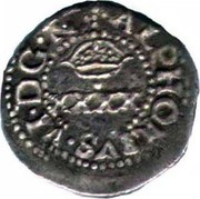 Portugal 40 Reis (2 Vintens) Afonso VI ND KM# 70 ALPHONSVS.VI.DG.R coin obverse Portugal 40 Reis (2 Vintens) Afonso VI ND KM# 70 ALPHONSVS.VI.DG.R coin obverse