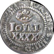 Portugal 40 Reis (2 Vintens) Joao IV ND P KM# 34 IOANNES IIII REX PORT coin obverse Portugal 40 Reis (2 Vintens) Joao IV ND P KM# 34 IOANNES IIII REX PORT coin obverse