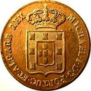 Portugal 40 Reis (Pataco) Miguel 1831 KM# 391 MICHAEL I D G PORTUG ET ALGARB REX coin obverse Portugal 40 Reis (Pataco) Miguel 1831 KM# 391 MICHAEL I D G PORTUG ET ALGARB REX coin obverse