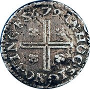 Portugal 40 Reis Pedro Prince Regent 1679 1 is not visible KM# 118 IN.HOC.SIGNO.VINCES coin reverse Portugal 40 Reis Pedro Prince Regent 1679 1 is not visible KM# 118 IN.HOC.SIGNO.VINCES coin reverse